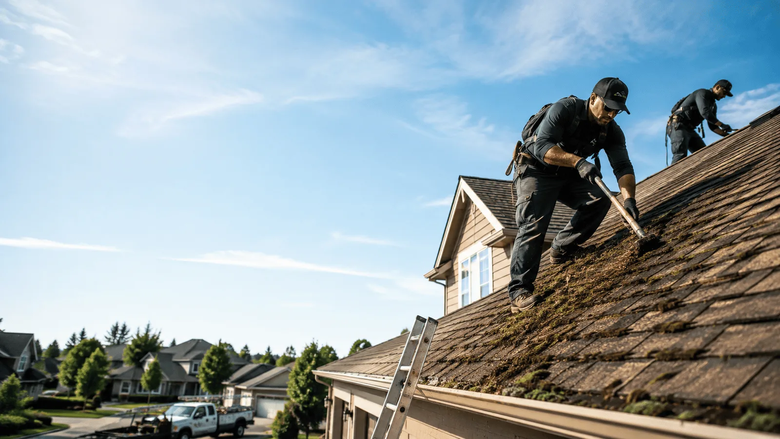 Roof Moss Removal in Beaver Crossing, NE near me